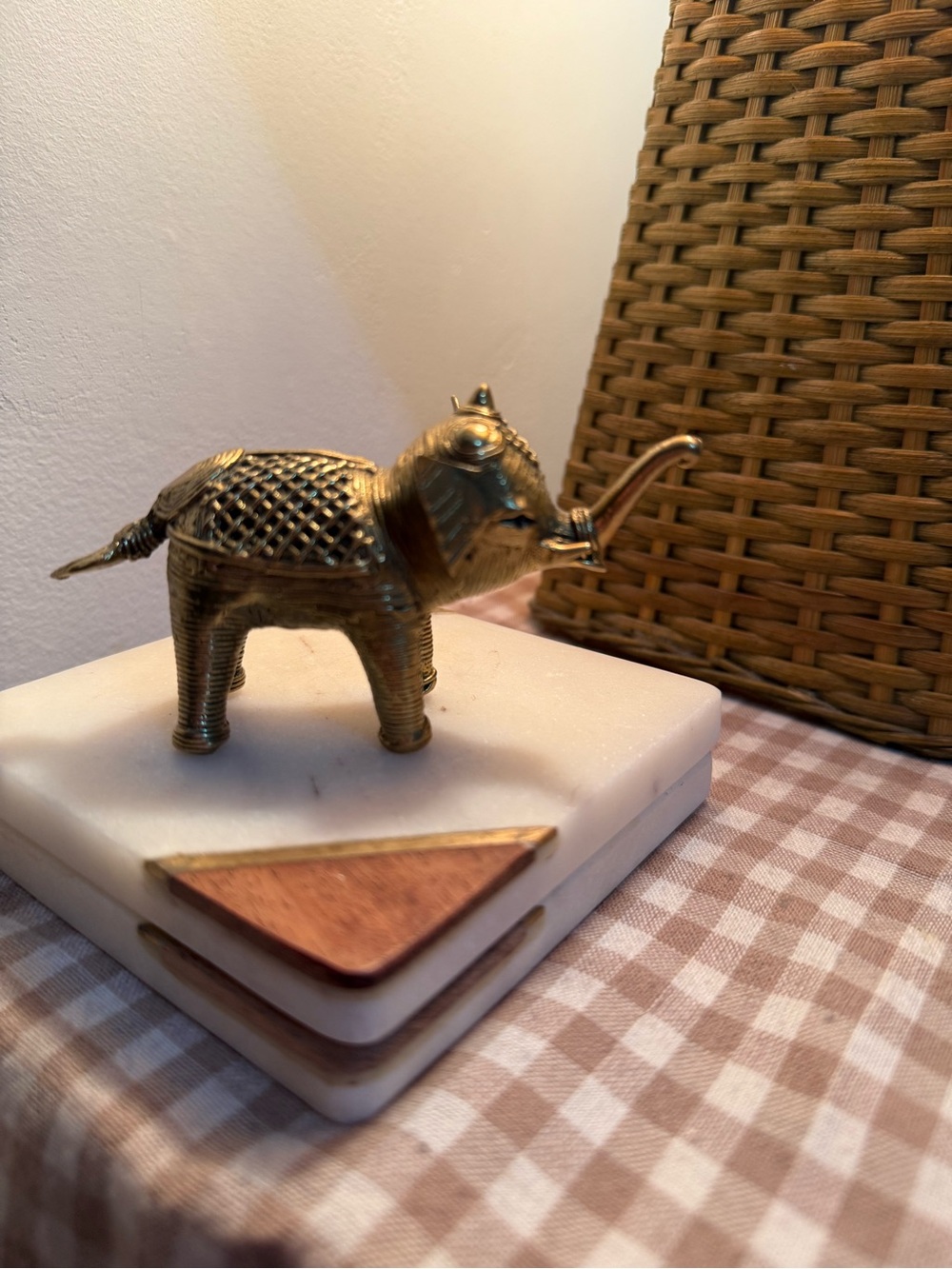 BRASS | miniature elephant